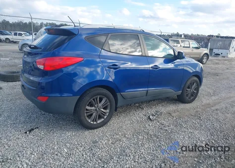 2014 Hyundai Tucson Se from USA, damaged, VIN KM8JU3AG2EU823353